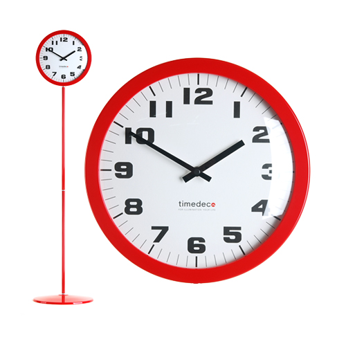 Stand Clock Simple(Red)