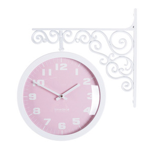 Classic Double Clock 모노 파스텔(Pink)
