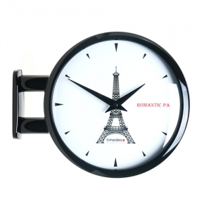 Morden Double Clock 에펠탑(BK)