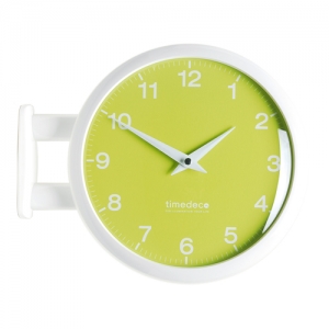 Morden Double Clock 모노 파스텔(Green)