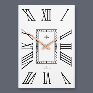 화이트 로마 벽시계 (White ROME Clock)