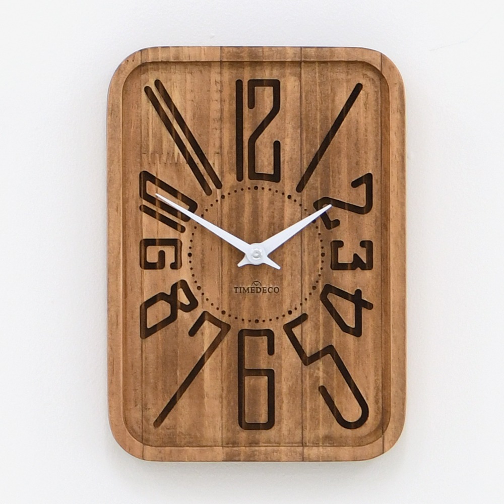 원목 트레이 벽시계 (Wood Tray Clock)