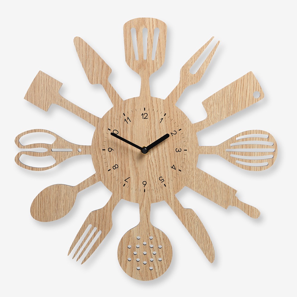 키친 인테리어 벽시계 (Kitchen Wall Clock)