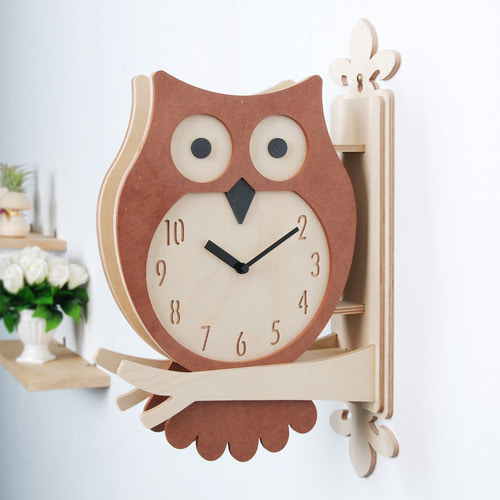 Owl Double Clock(BR)