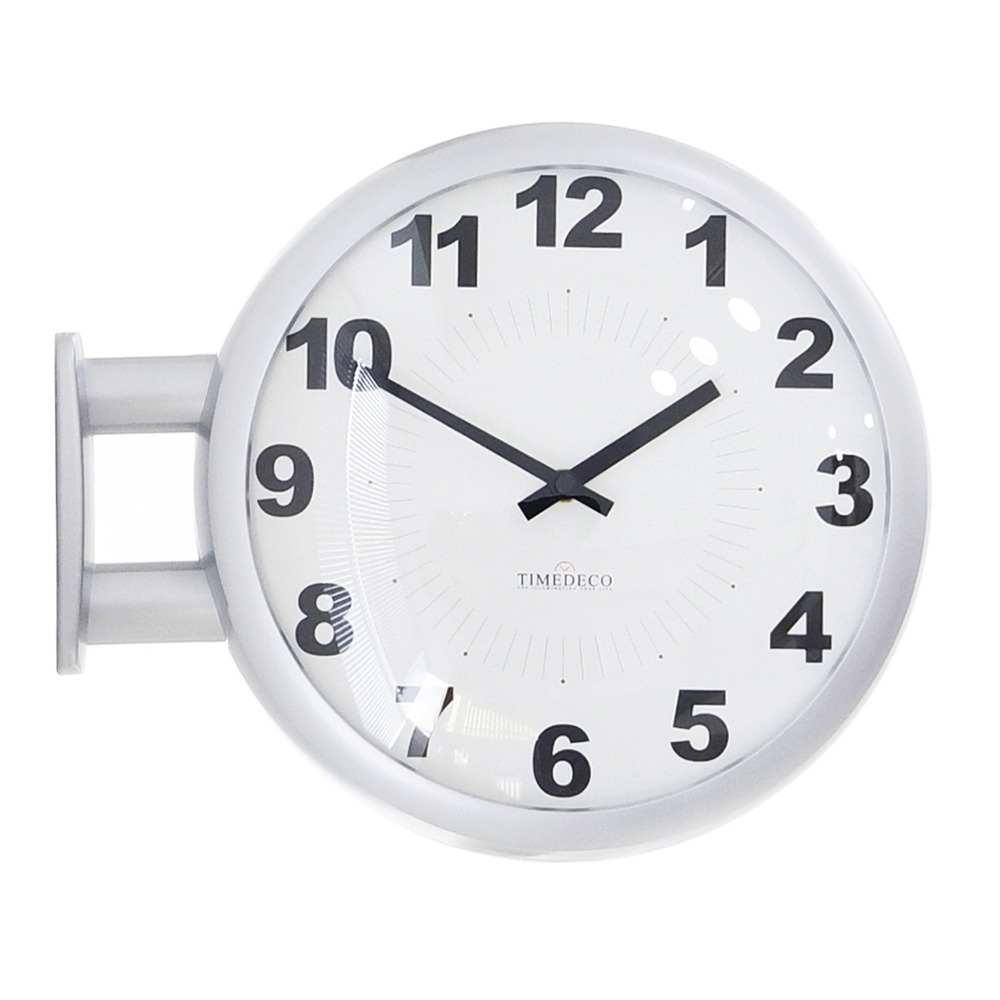 Morden Double Clock A6(Silver)