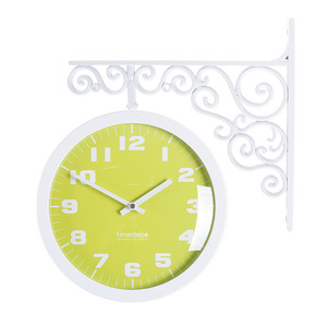 Classic Double Clock 모노 파스텔(Green)