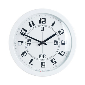 Round Clock A3(WH)