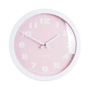 Round Clock Pink(WH)